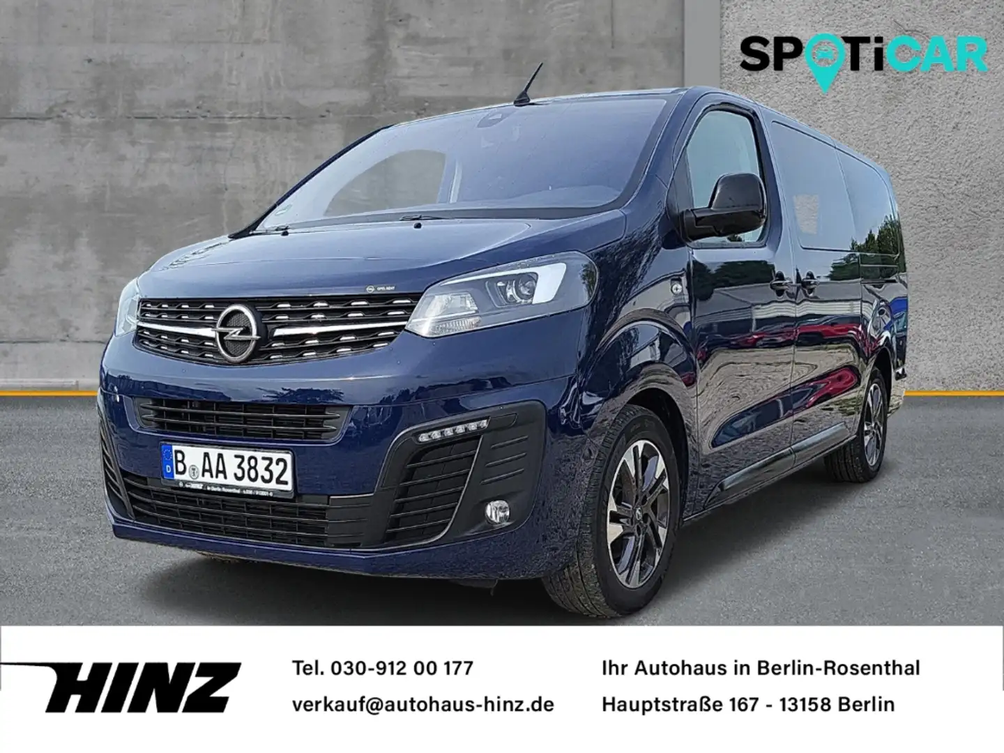 Opel Zafira Life Edition L  2.0, ISOFIX, Klima, PDC, Touchscreen Blue - 1