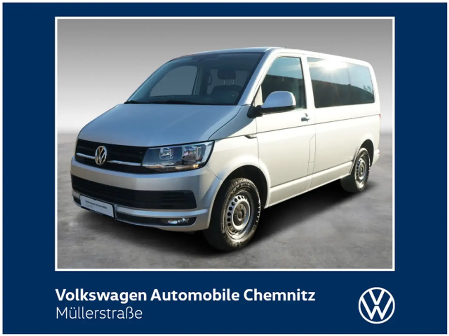 Volkswagen T6 Caravelle 2.0 TDI Caravelle EcoProfi *AHK* Silber - 1