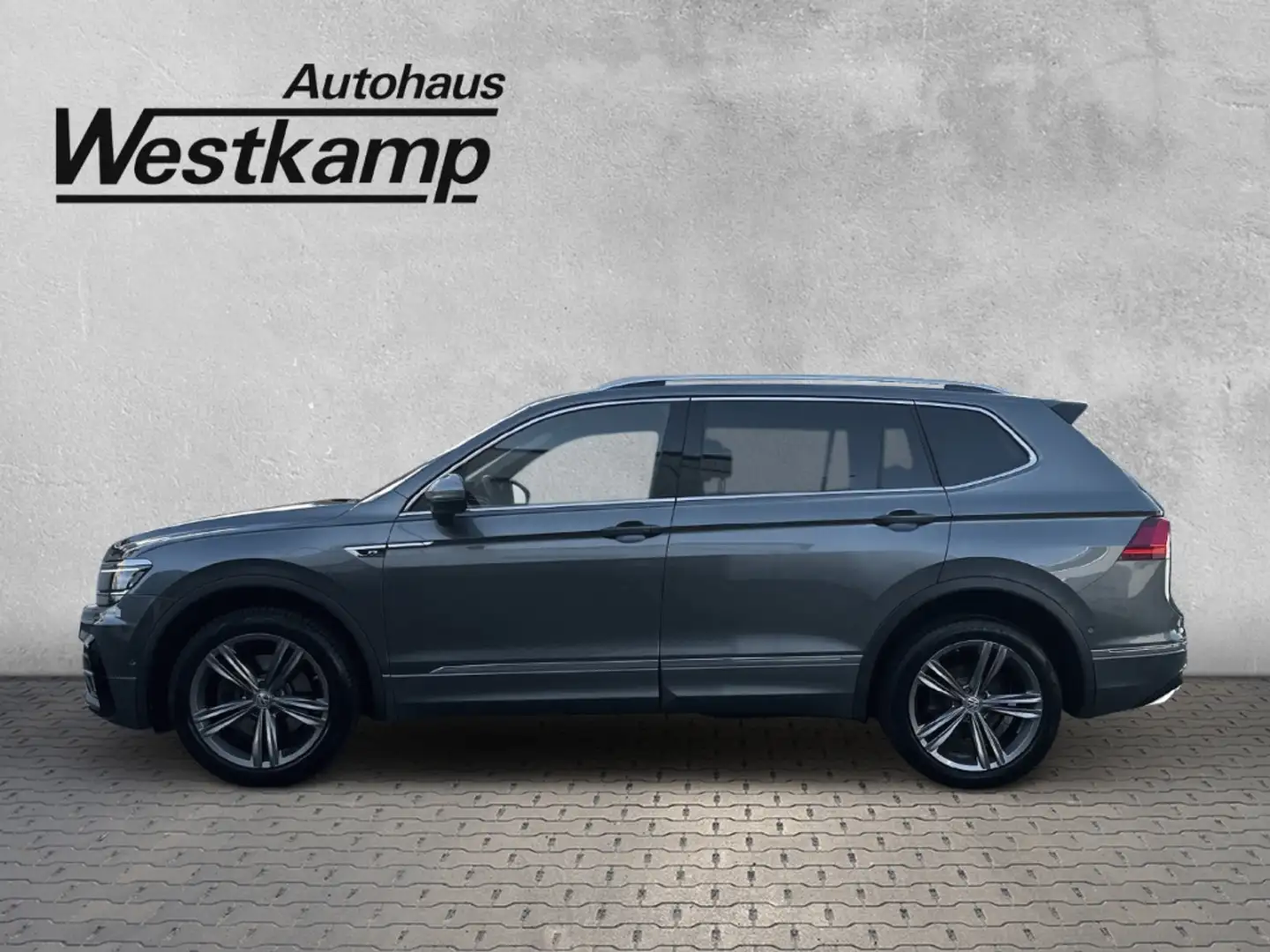 Volkswagen Tiguan Allspace Highline R-Line 2,0 TDI DSG Standheizung Panodach Gri - 2