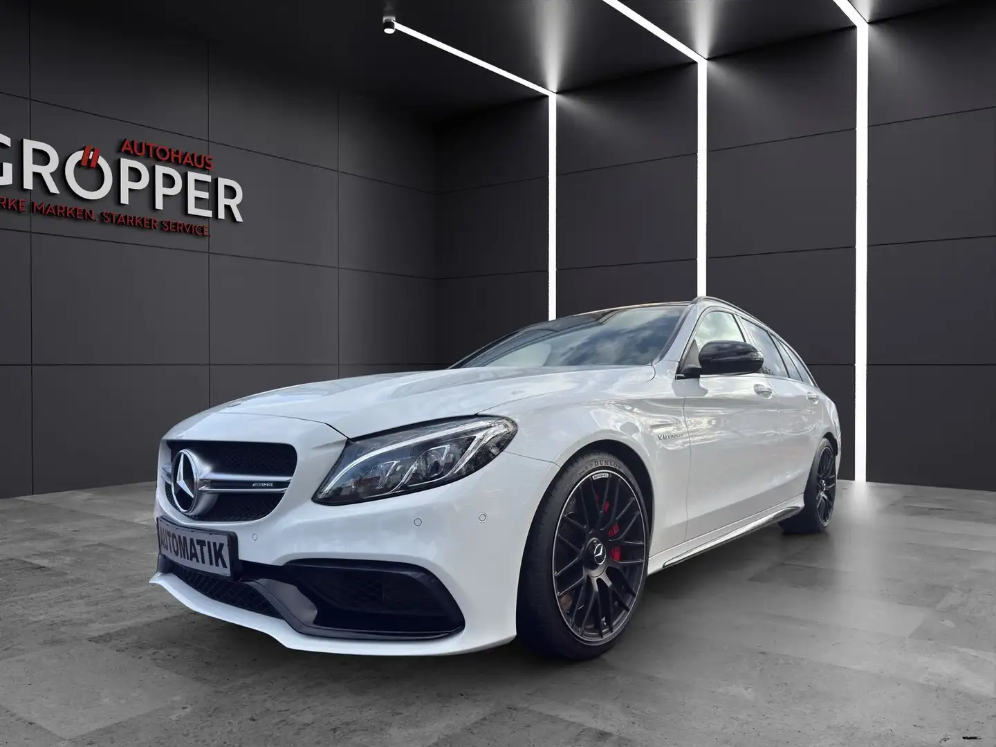Mercedes-Benz C 63 AMG C 63 S T AMG LED/Panorama/Burmester.... Weiß - 1