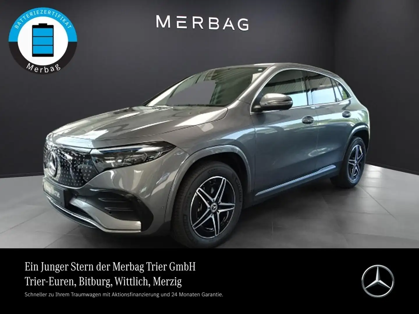 Mercedes-Benz EQA 350 4M *AMG Advanced LED Totwinkel Kamera Grijs - 1