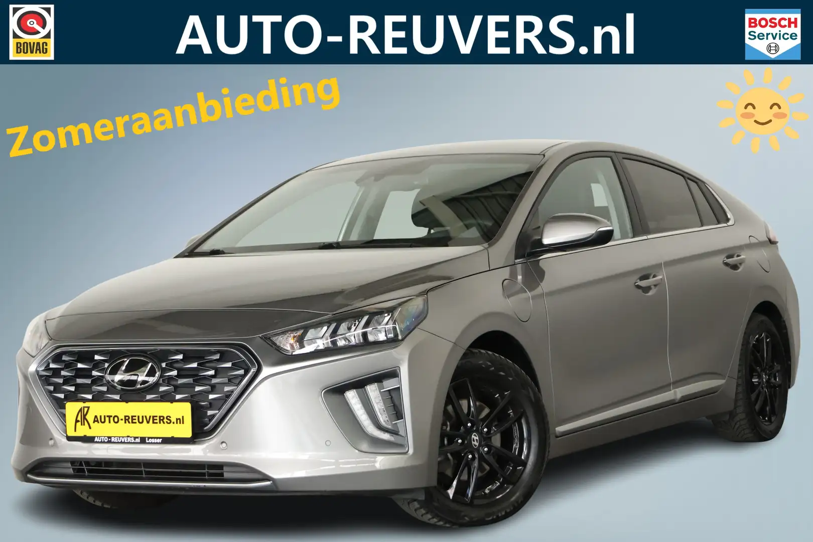 Hyundai IONIQ 1.6 GDi PHEV Comfort / LED / leder / Navi / CarPla Gris - 1