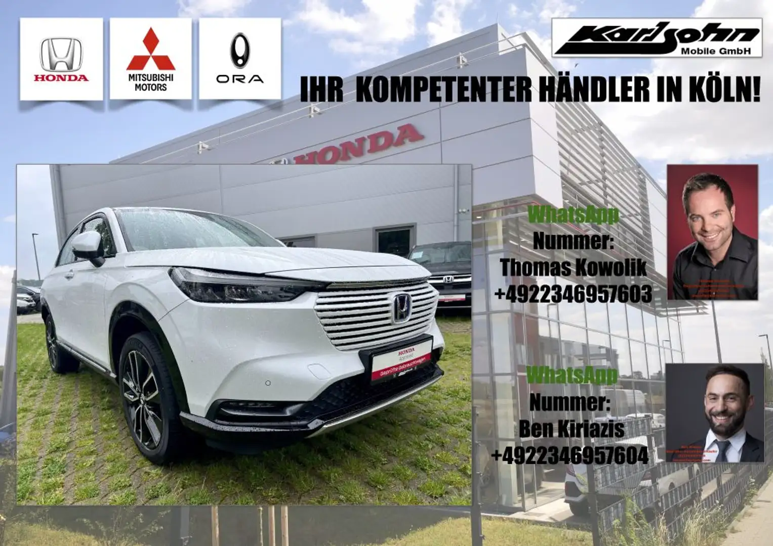 Honda HR-V e:HEV 1.5 i-MMD Hybrid Advance Blanc - 1