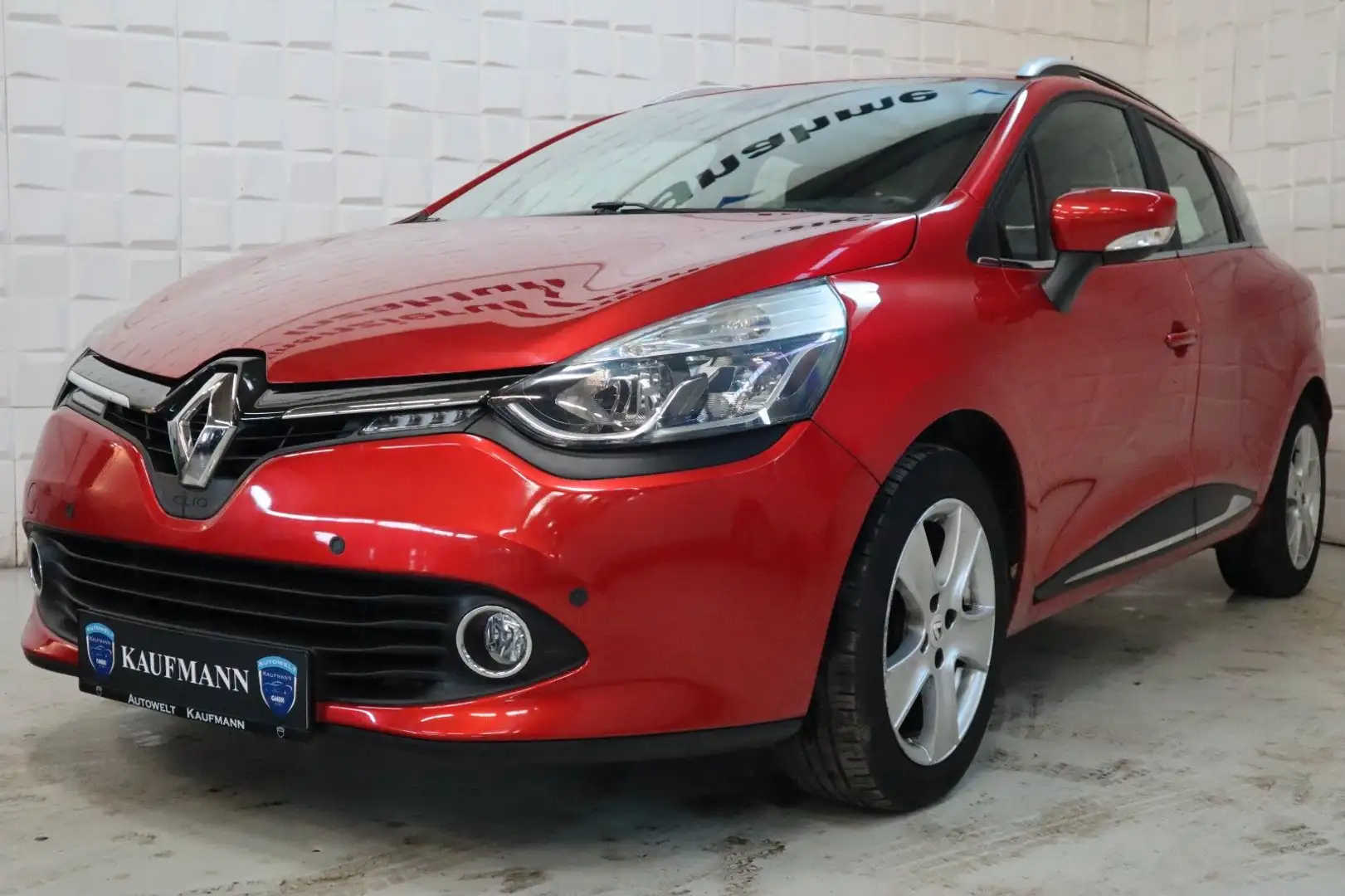 Renault Clio IV Grandtour Dynamique Automatik Navi Klima Rot - 1