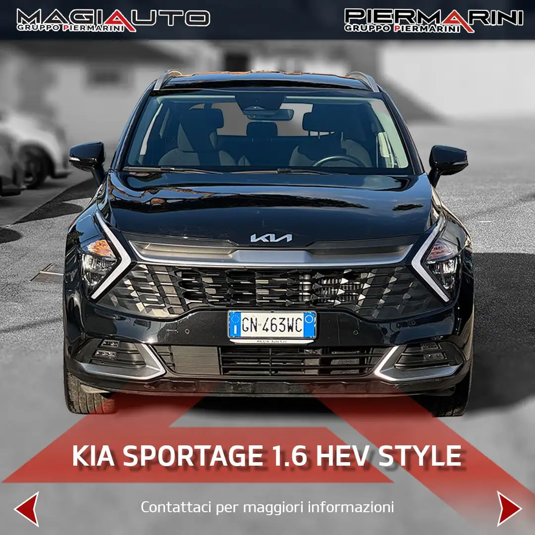 Kia Sportage 1.6 TGDi HEV AT Style Nero - 2