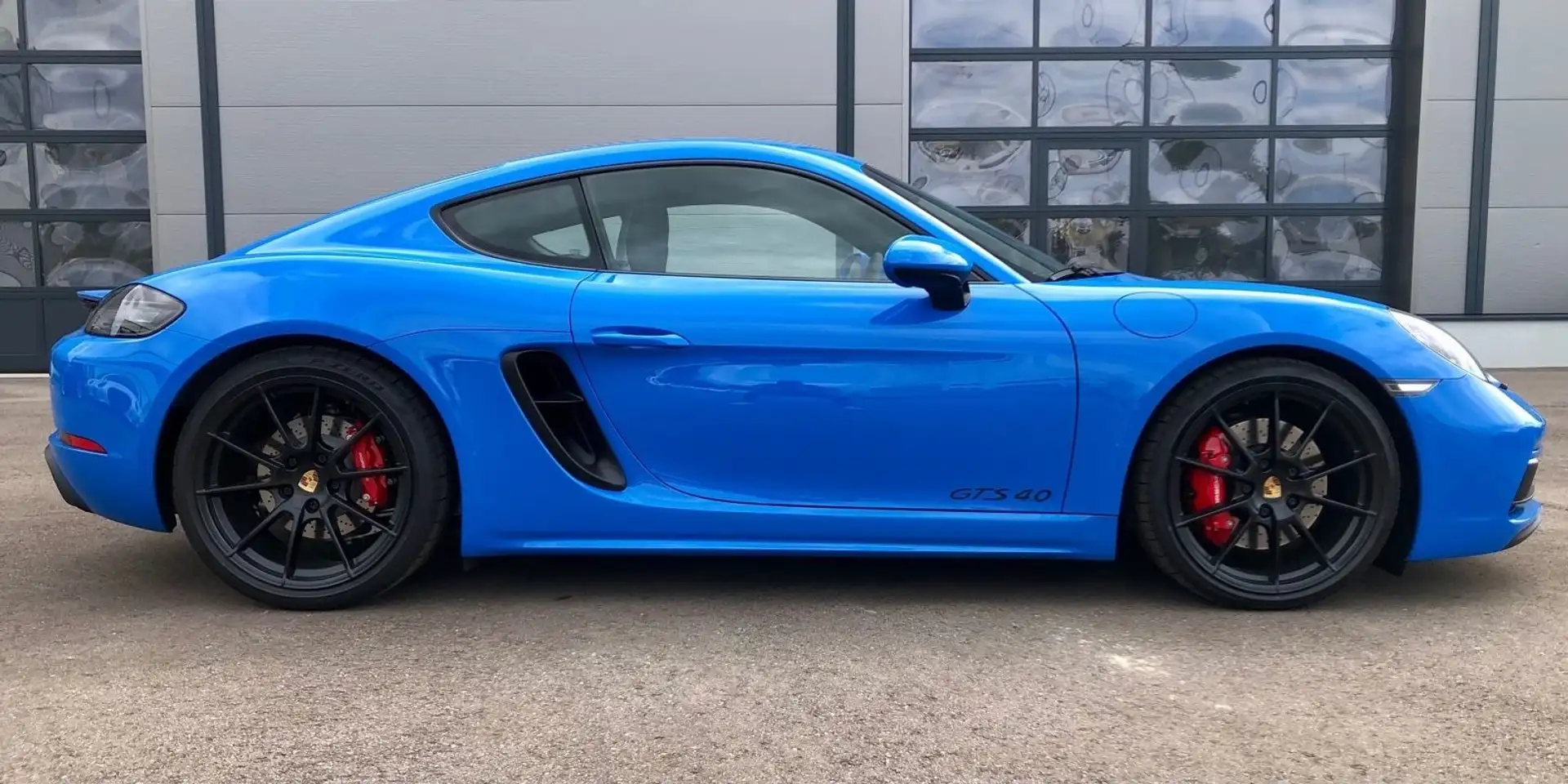 Porsche Cayman 718 Cayman 4.0 GTS pdk Blauw - 1