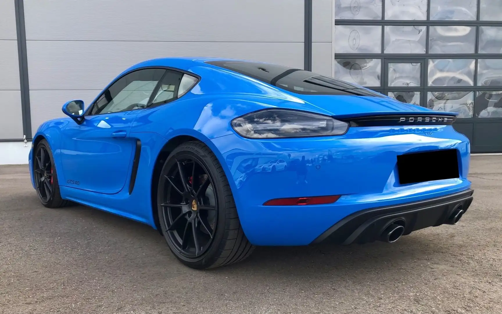 Porsche Cayman 718 Cayman 4.0 GTS pdk Blauw - 2