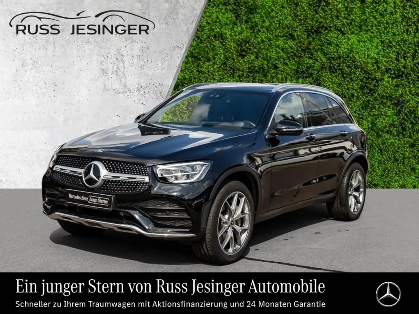 Mercedes-Benz GLC 400 d 4M AMG Line *AHK*Cam*LED*KeyGo*Memo* Schwarz - 2