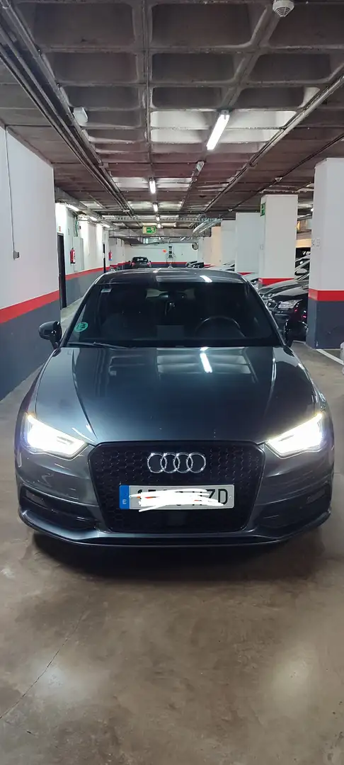 Audi A3 A3 2.0TDI CD S line Gris - 2
