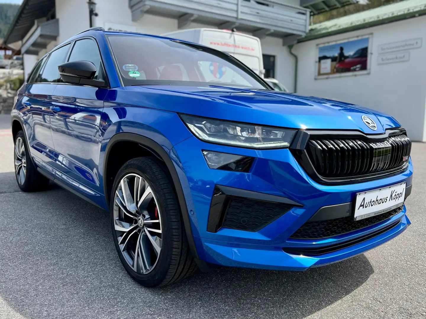 Skoda Kodiaq RS 4x4 2.0 TSI Android Auto Metallic Blu/Azzurro - 2