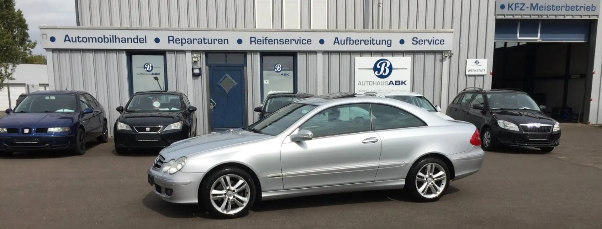 Mercedes-Benz CLK 200 Coupe Kompressor - TÜV bis 03.2027 Silber - 2