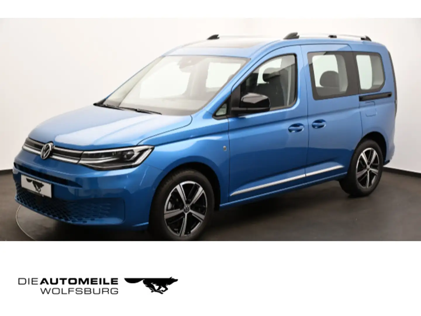 Volkswagen Caddy 2.0 TDI SCR DSG Style Blau - 1
