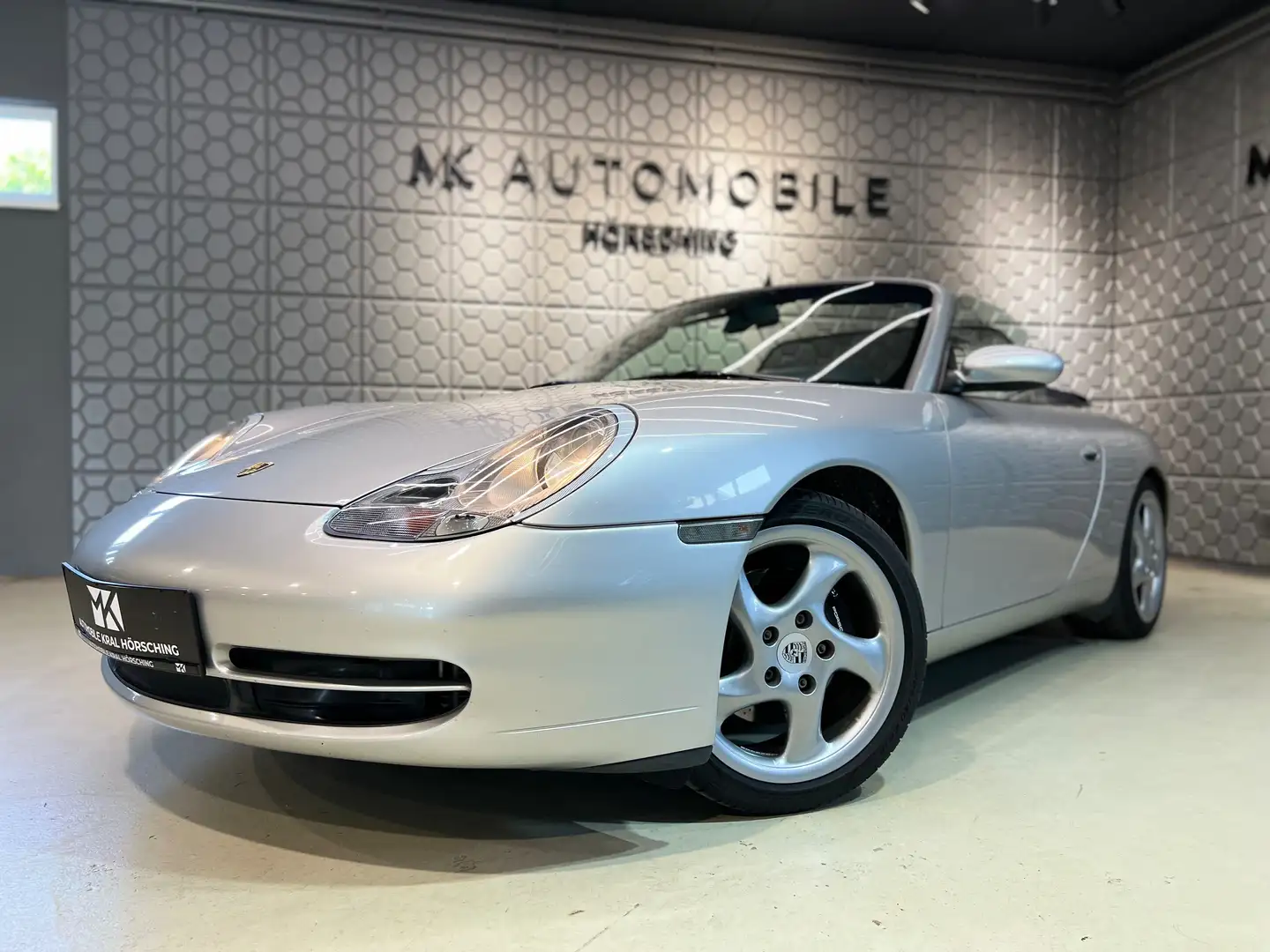 Porsche 911 Carrera Cabrio*VOLLEDER*HARDTOP*NAVI*SITZHEIZUNG* Silber - 2