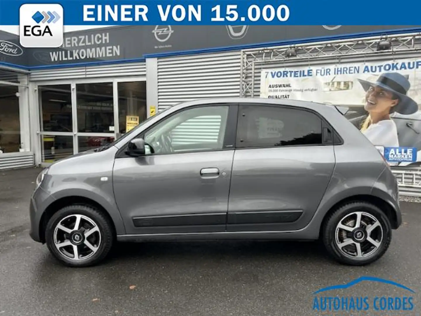 Renault Twingo ENERGY LIMITED TCe 90 KLIMA*SHZG*BTH*ALU*PDC Grau - 2