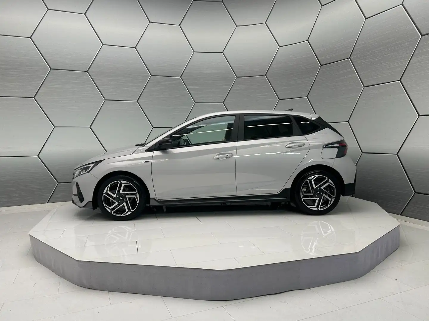 Hyundai i20 N Line 1.0 T-GDI Navi Kamera LED Alufelgen Argent - 2