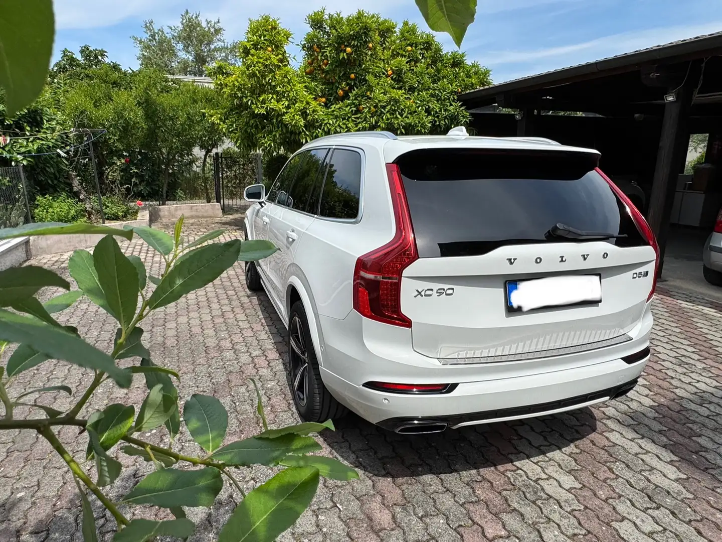Volvo XC90 XC 90  d5 R-Design Bianco - 1