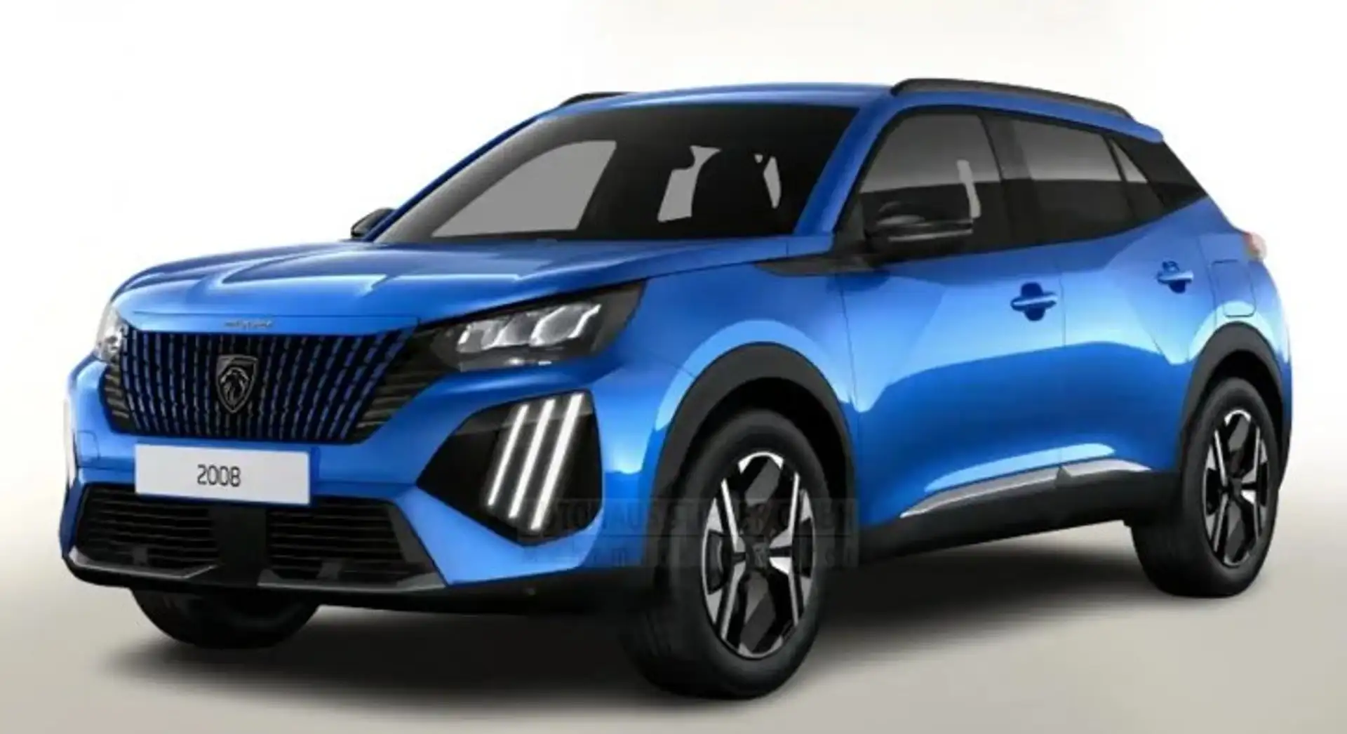 Peugeot 2008 Allure 130 PS Automatik Blau - 2