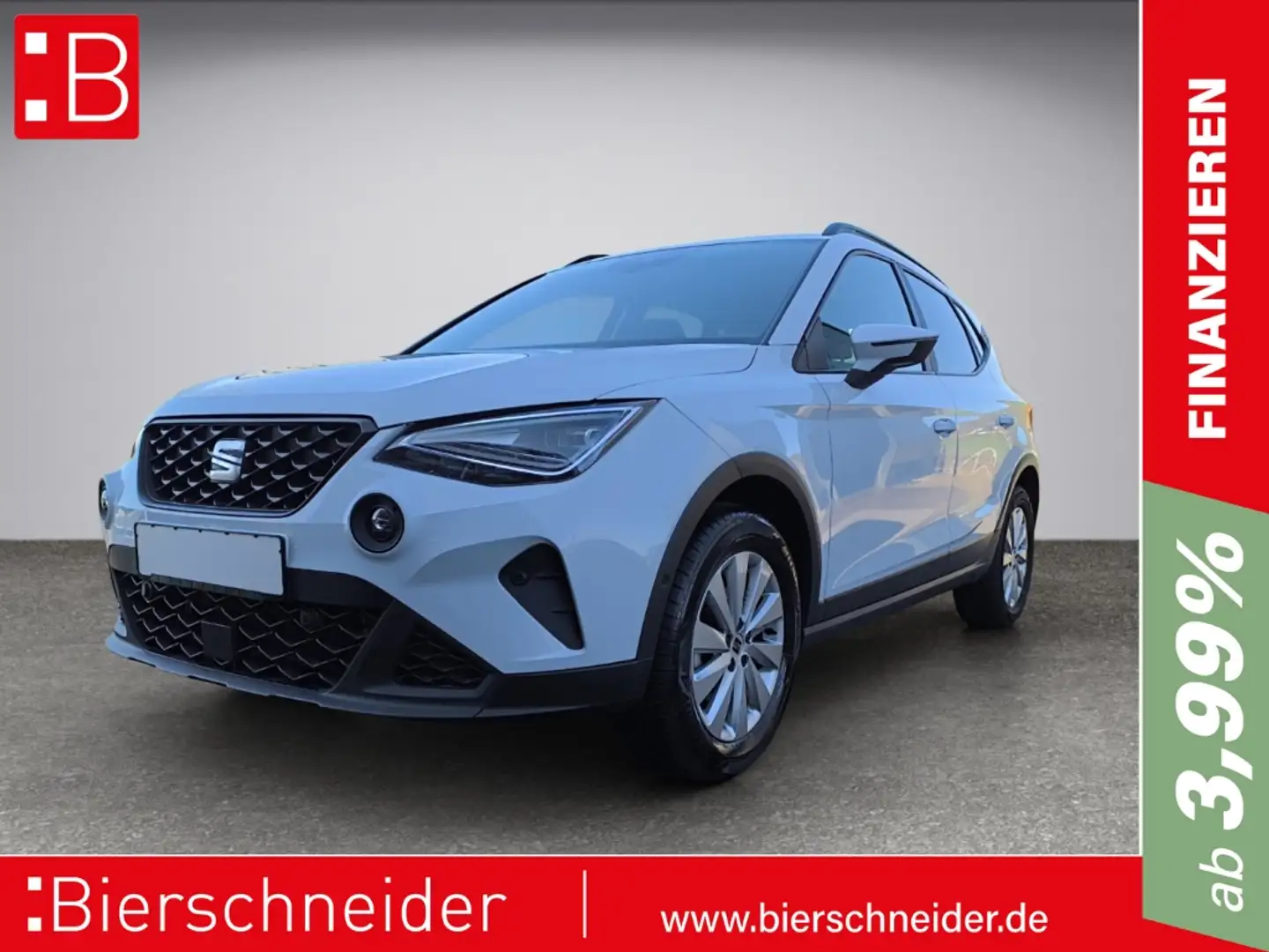 SEAT Arona 1.0 TSI DSG Style NAVI LED ACC PARKASSIST Weiß - 1