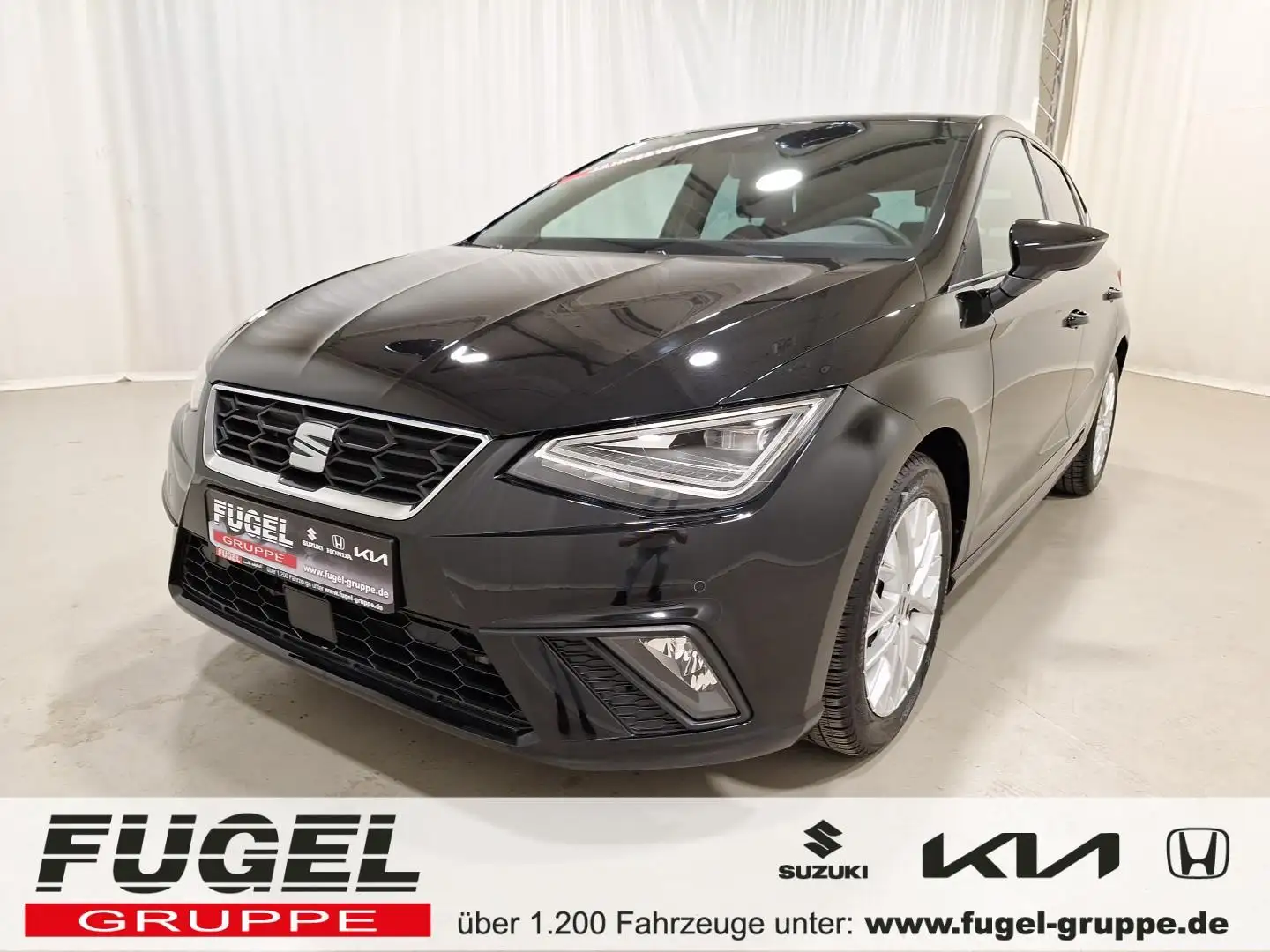 SEAT Ibiza 1.0 TSI FR LED|virt.Cock.|Navi|ACC|RFK Schwarz - 1