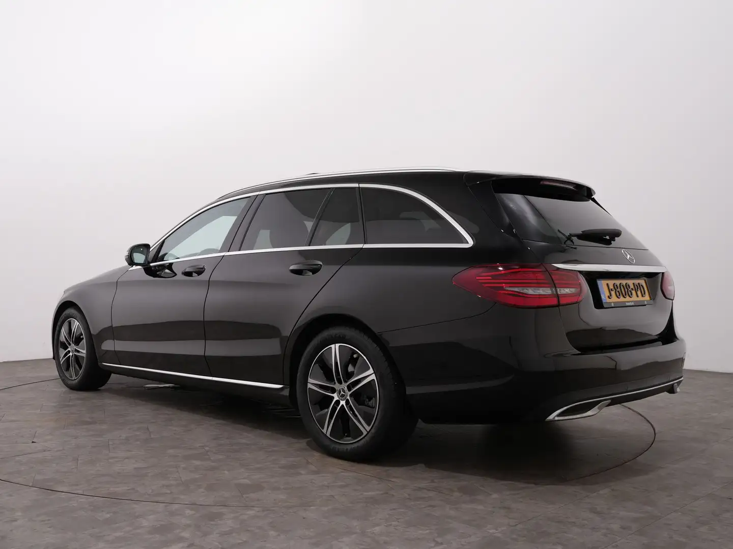 Mercedes-Benz C 200 Estate 184PK BUSINESS SOLUTION PLUS LUXURY DCT9 | Zwart - 2