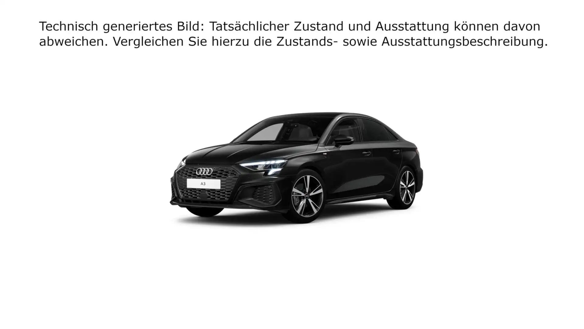Audi A3 35 TFSI S-line LED/EPH/MMI/Assist/u Schwarz - 2