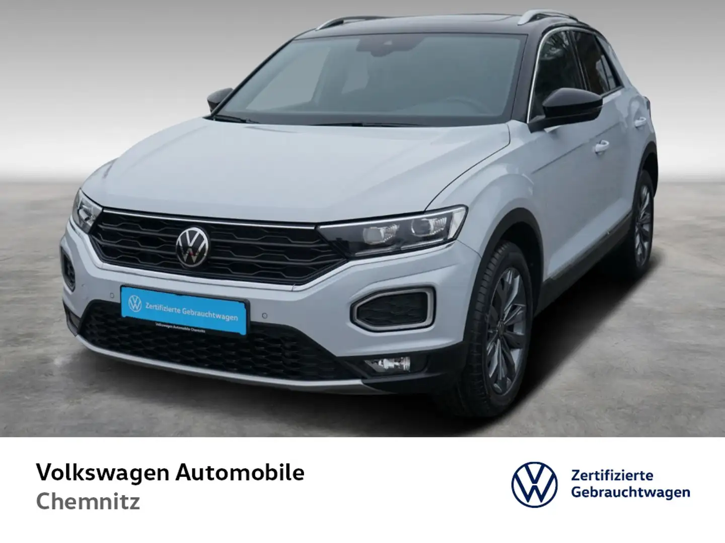 Volkswagen T-Roc 1.5 TSI Sport*Panorama*LED*ACC*Navi* Weiß - 1