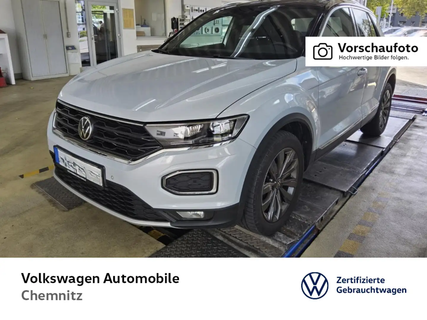Volkswagen T-Roc 1.5 TSI Sport*Panorama*LED*ACC*Navi* Weiß - 1