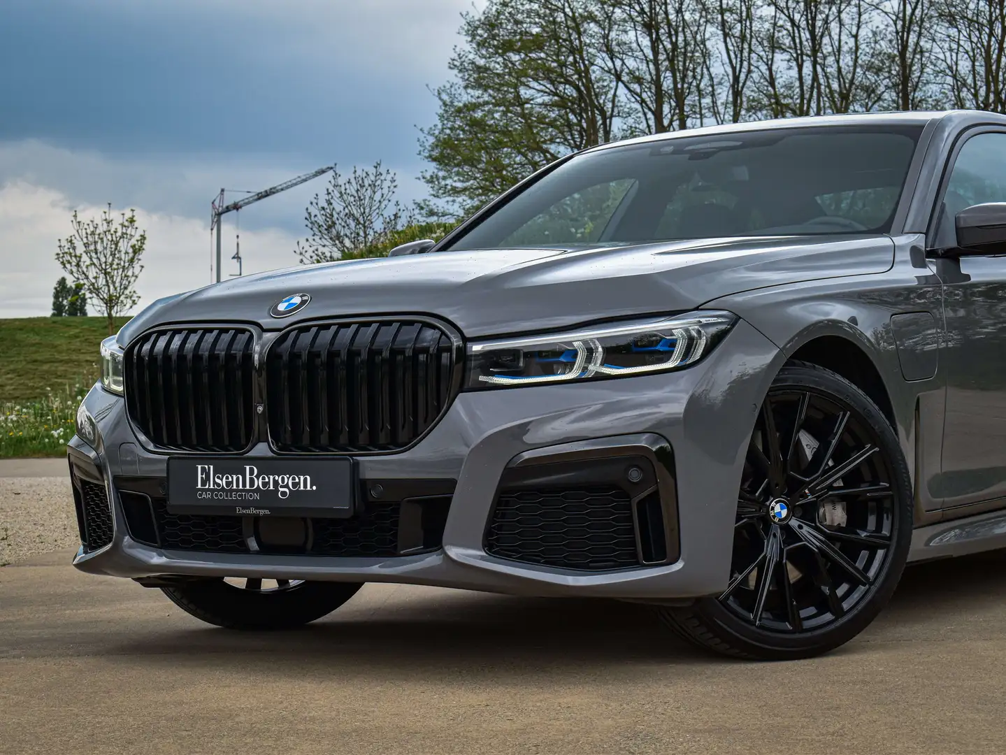 BMW 745 745e / Berninagrau Bernsteineffect / BTW/VAT Gris - 2