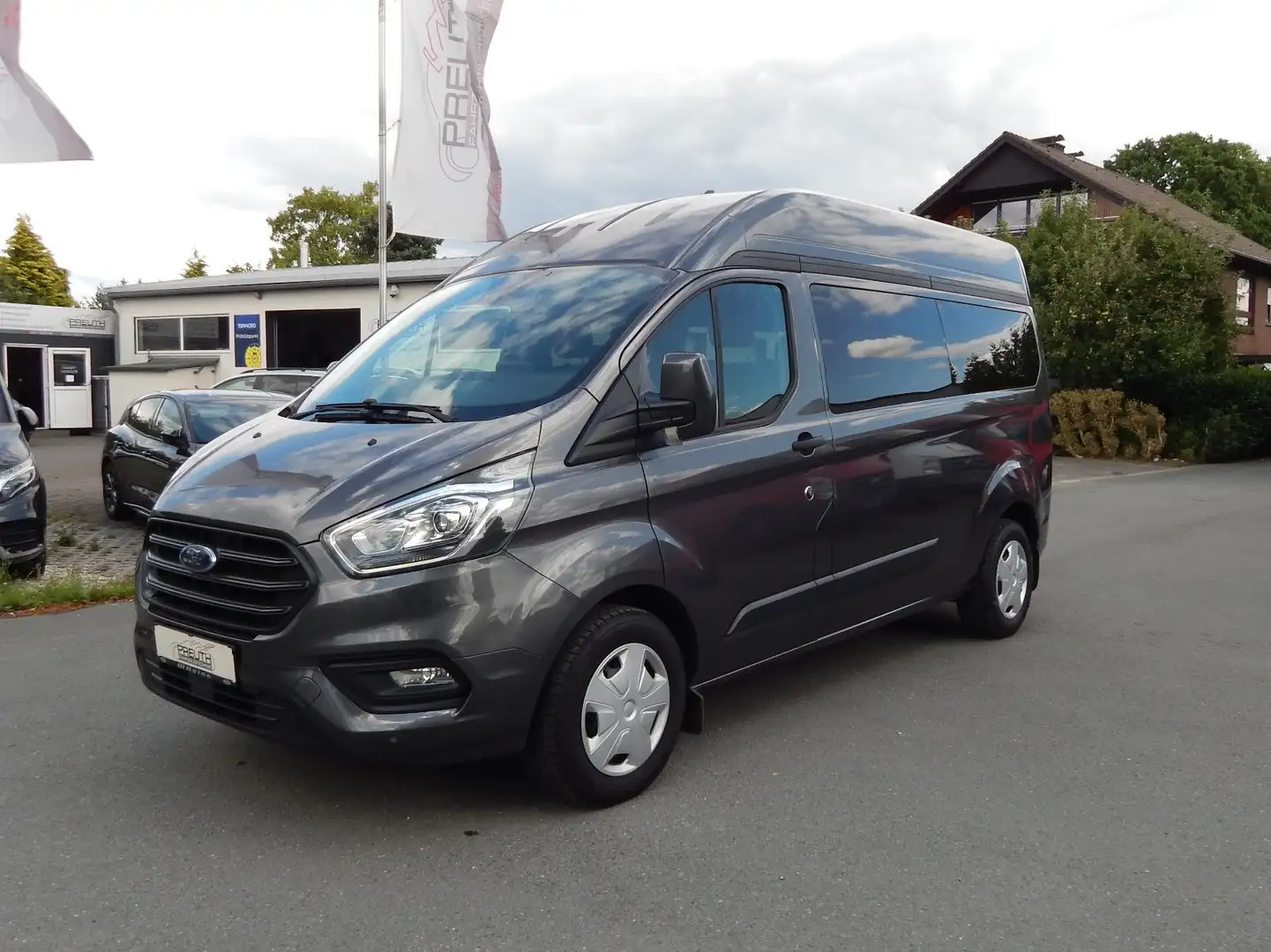 Ford Transit Tourneo Custom 320 L2 Trend 9.Sitze~Hochdach~AHK Grau - 1