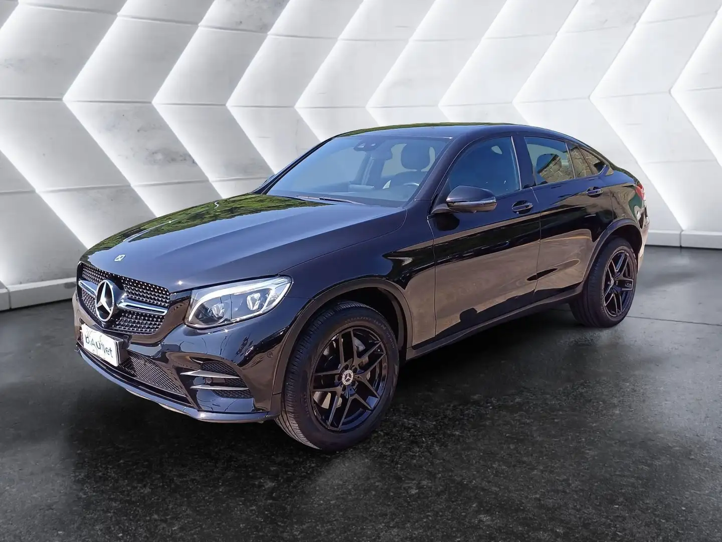 Mercedes-Benz GLC 250 GLC Coupe 250 d Premium 4matic auto Zwart - 1