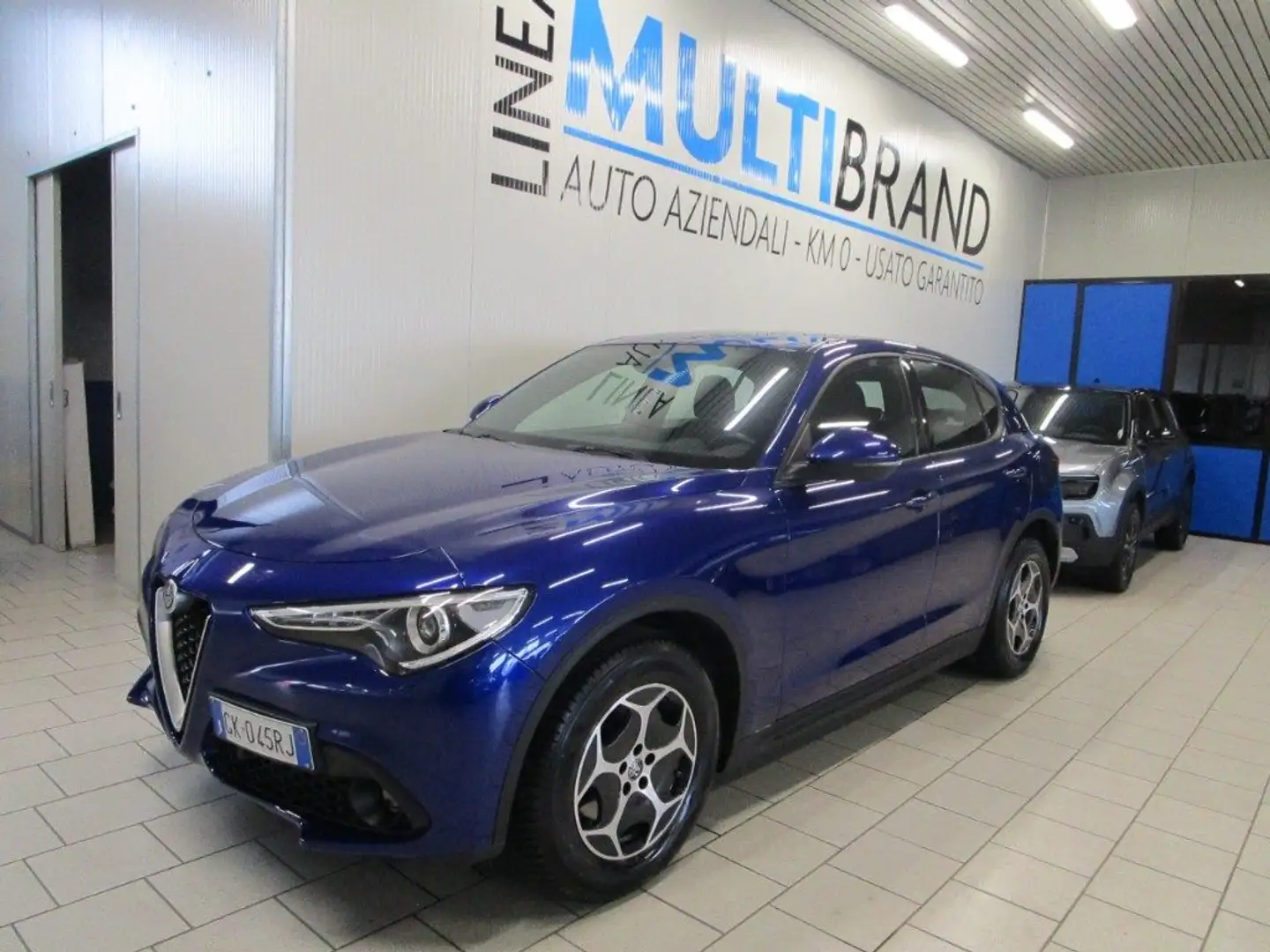 Alfa Romeo Stelvio 2.2 Turbodiesel 190CV AT8 Q4 Navi Garanzia 24 Mesi Azul - 1