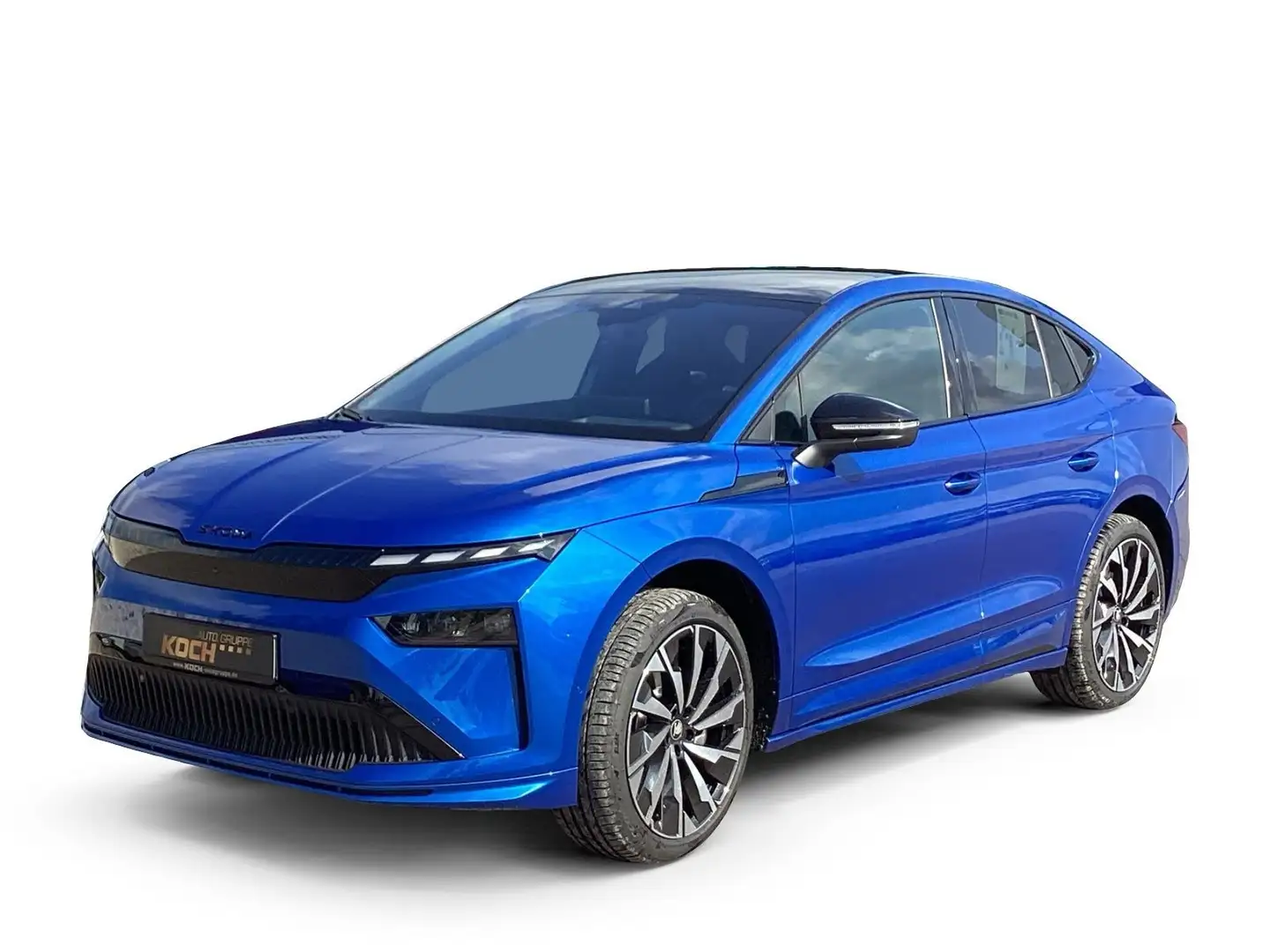Skoda Enyaq Coupé 85*Sportline*NAVI*AHK*ACC*WÄRMEPUMPE Blau - 2