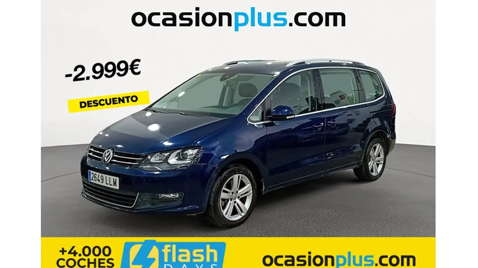 Volkswagen Sharan 2.0TDI Advance DSG 110kW Azul - 1