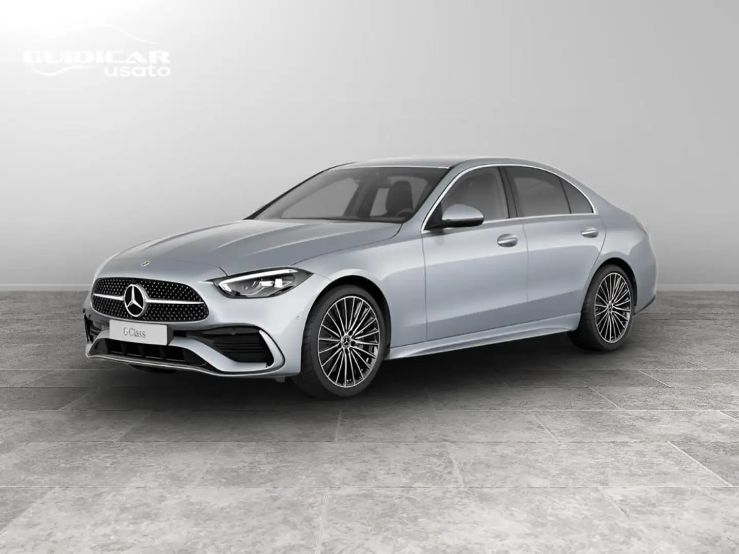 Mercedes-Benz C 220 d mhev AMG Line Advanced 4matic auto Argento - 1