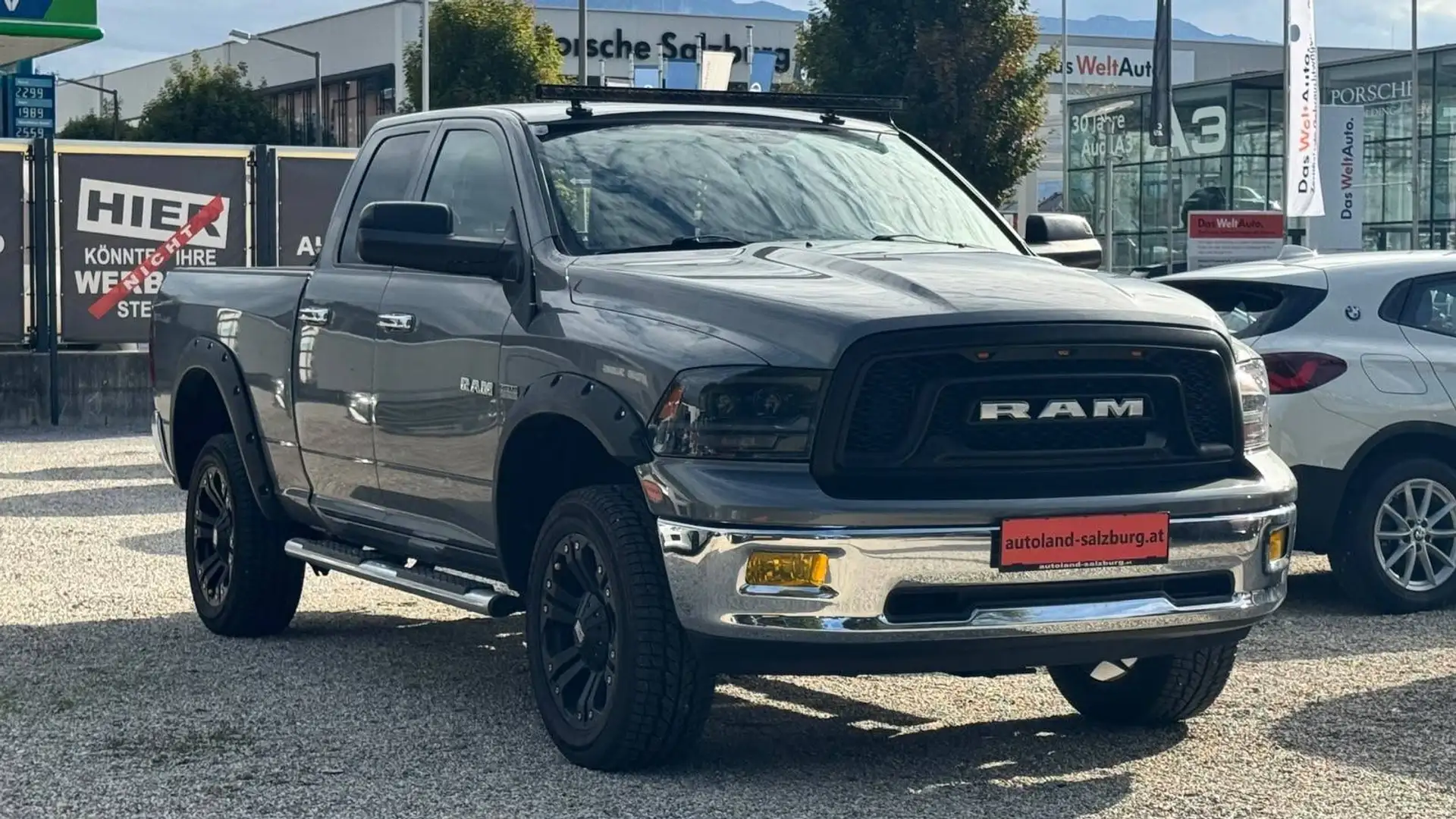 Dodge RAM LARAMIE LIFTKIT KRÜMMER GEMACHT! LIGHTBAR Grau - 1