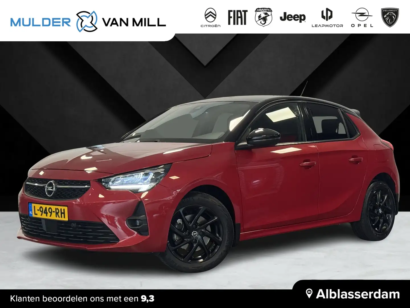 Opel Corsa GS 1.2 Turbo 130pk EAT8 | CLIMA | CAMERA | TWO-TON Rouge - 1