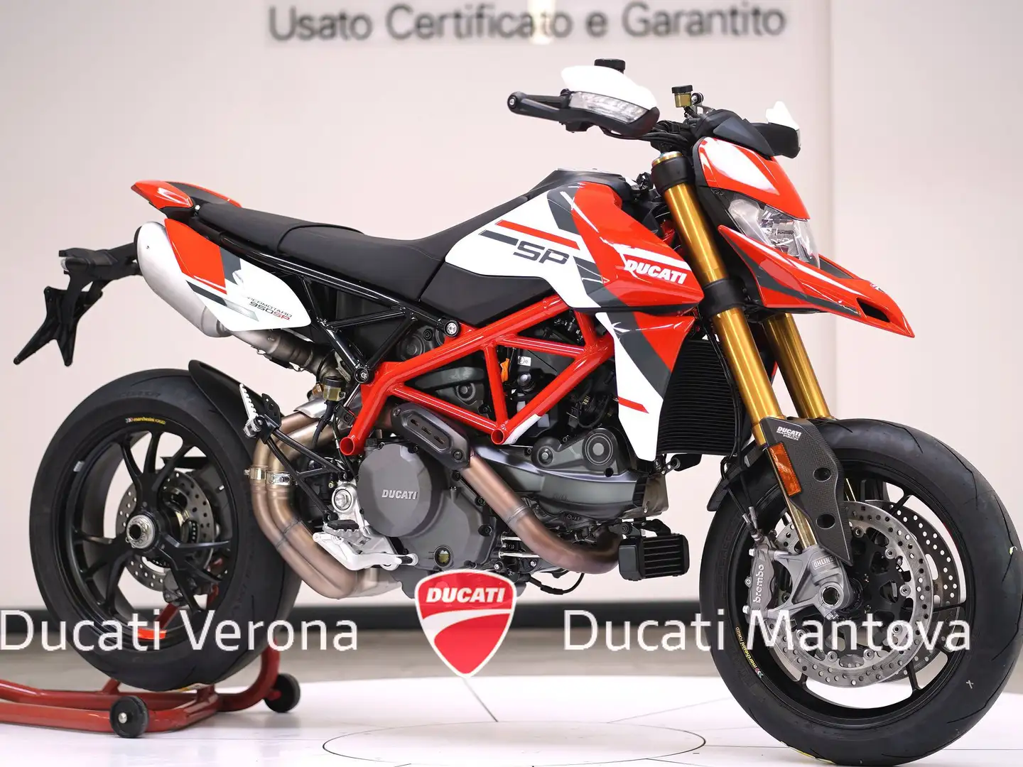 Ducati Hypermotard 950 Hypermotard 950 SP solo 199 km Roşu - 2