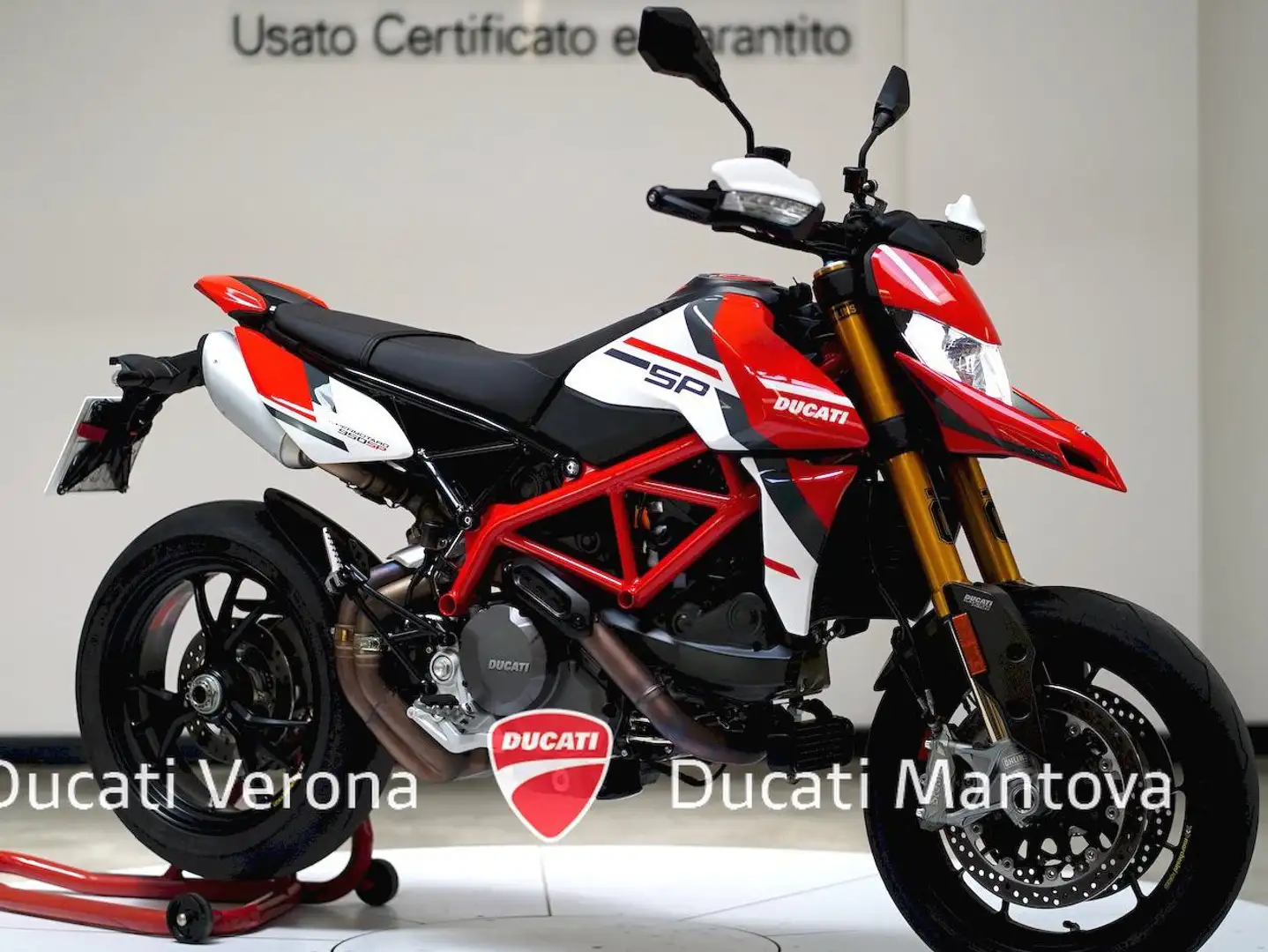 Ducati Hypermotard 950 Hypermotard 950 SP solo 9.116 km Rosso - 2