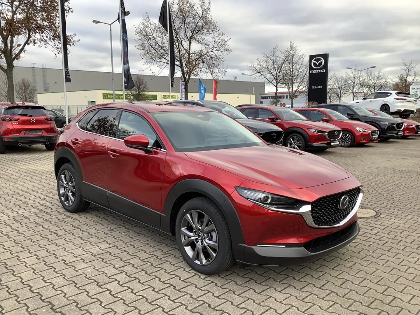 Mazda CX-30 2025 2.0L e-SKYACTIV X 186ps Exclusive-Line Rot - 1