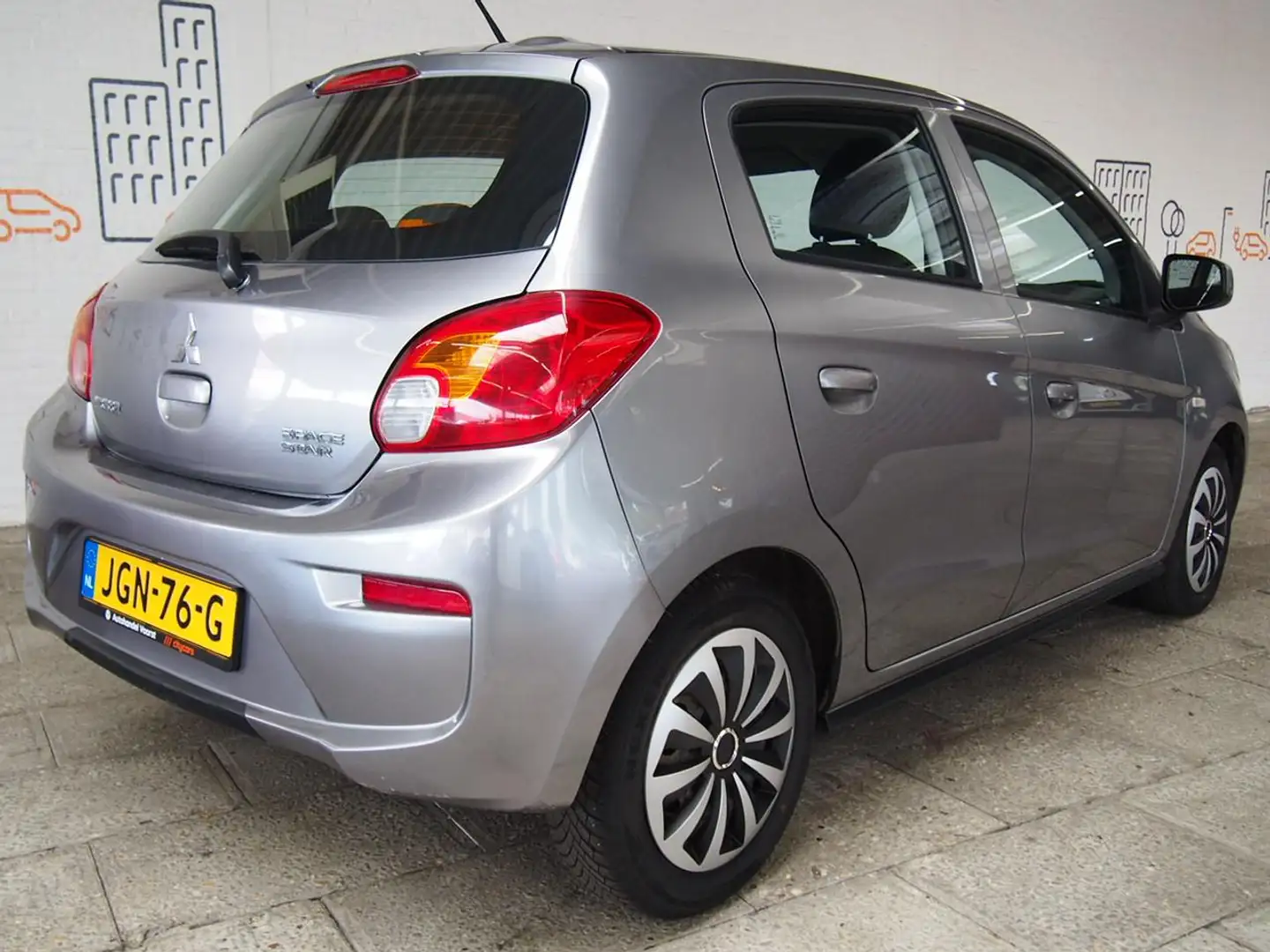 Mitsubishi Space Star 1.0 Cool+ (APK:Nieuw) Incl.Garantie Gris - 2