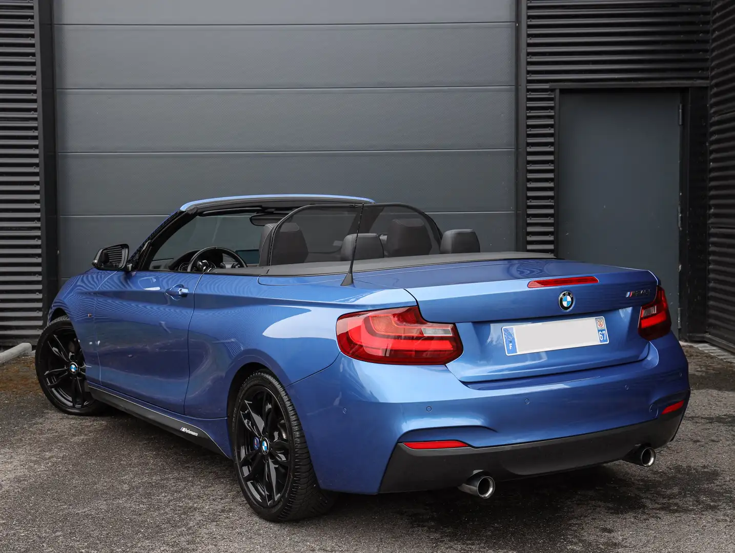 BMW 240 Cabriolet M240i xDrive 340 ch A Modrá - 2