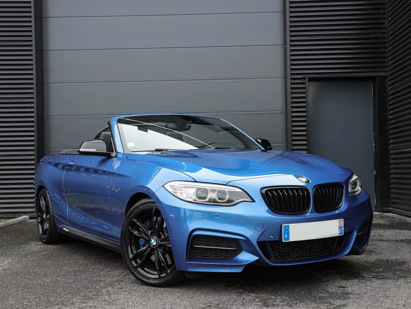 BMW 240 Cabriolet M240i xDrive 340 ch A Modrá - 1