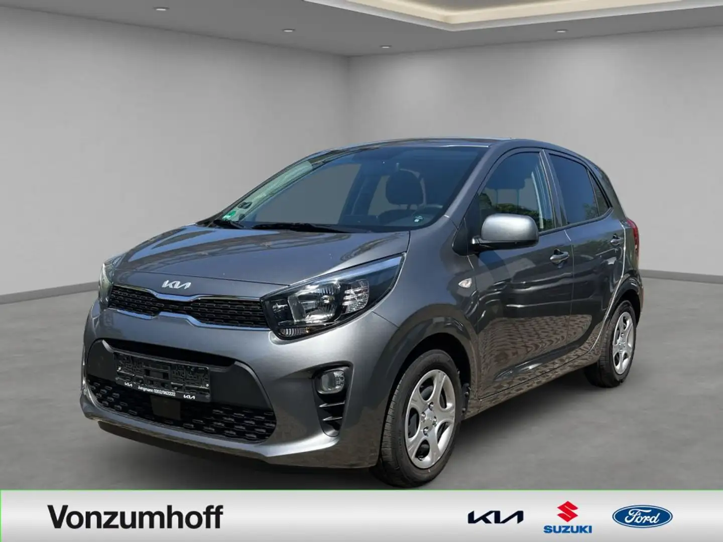Kia Picanto 1.0 Aut. Vision Gris - 1