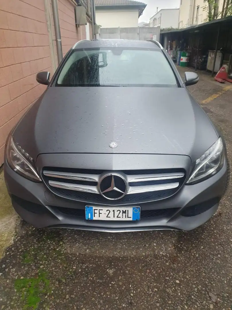 Mercedes-Benz C 200 d S.W. Auto Premium MOTORE CON DIFETTO Gris - 1