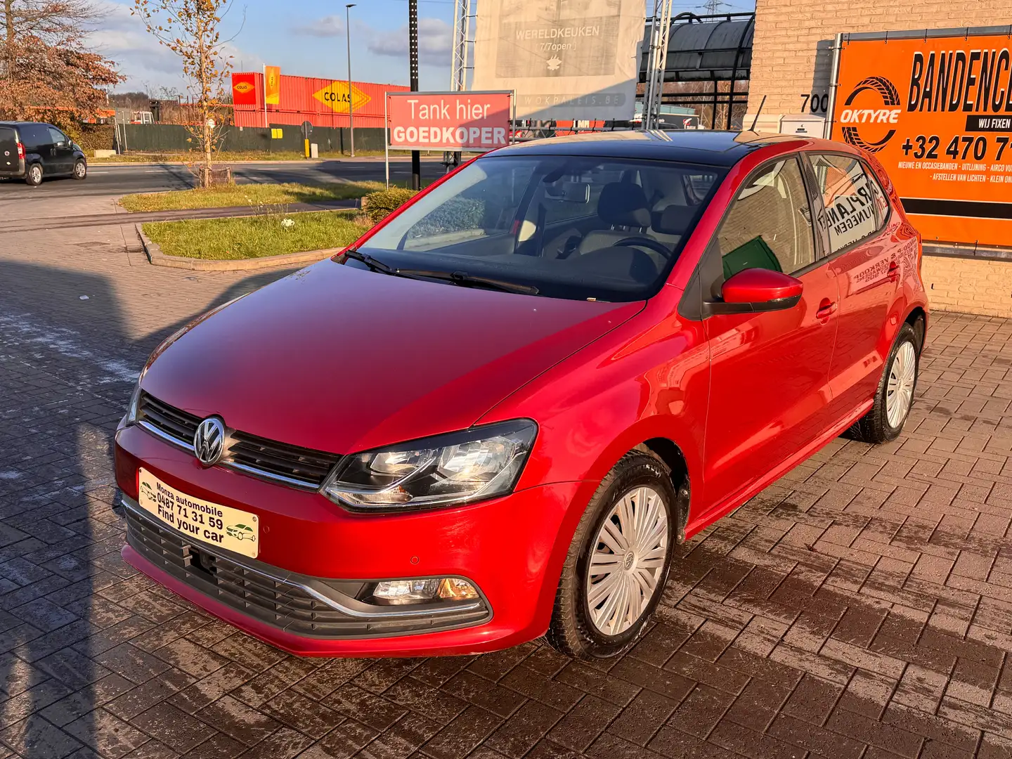 Volkswagen Polo Polo 1.2 TSI (Blue Motion Technology) DSG fortline Rouge - 2