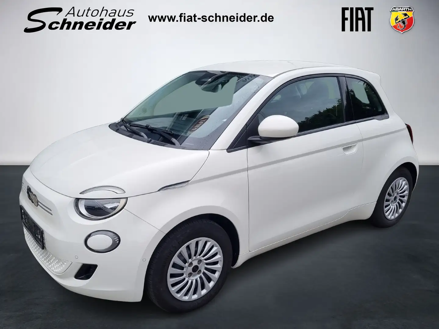 Fiat 500 500e ICON 118PS 42 kWh sehr gepflegt Tech+Komfort Weiß - 1