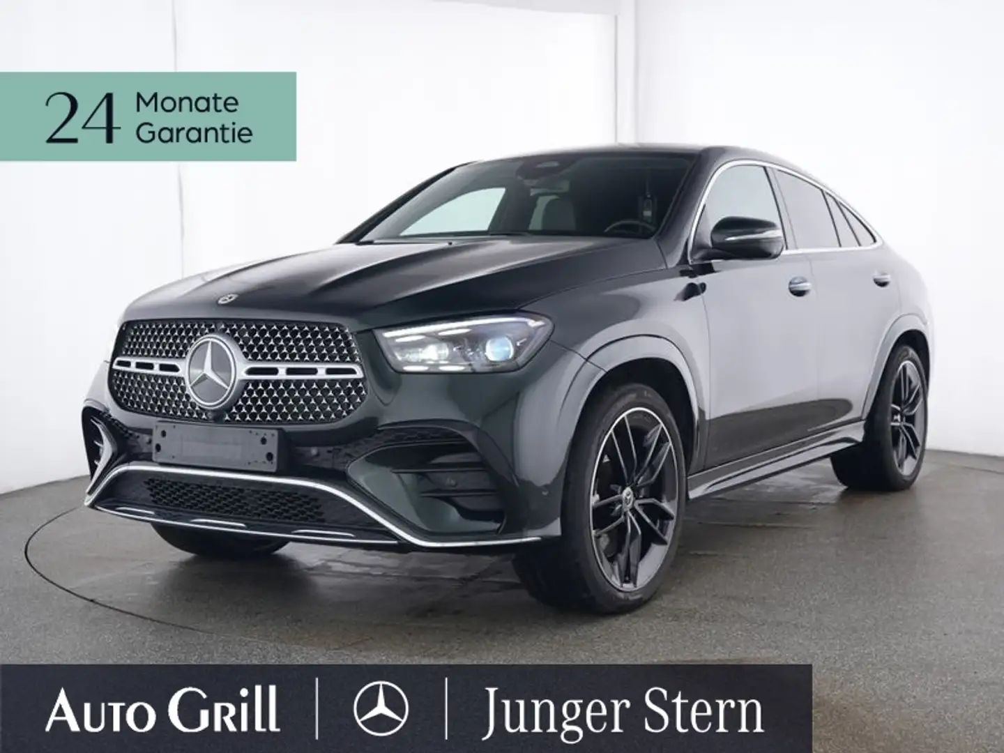 Mercedes-Benz GLE 450 d Cp. AMG HuD AHK Pano Burm 22zoll Multi Grün - 1