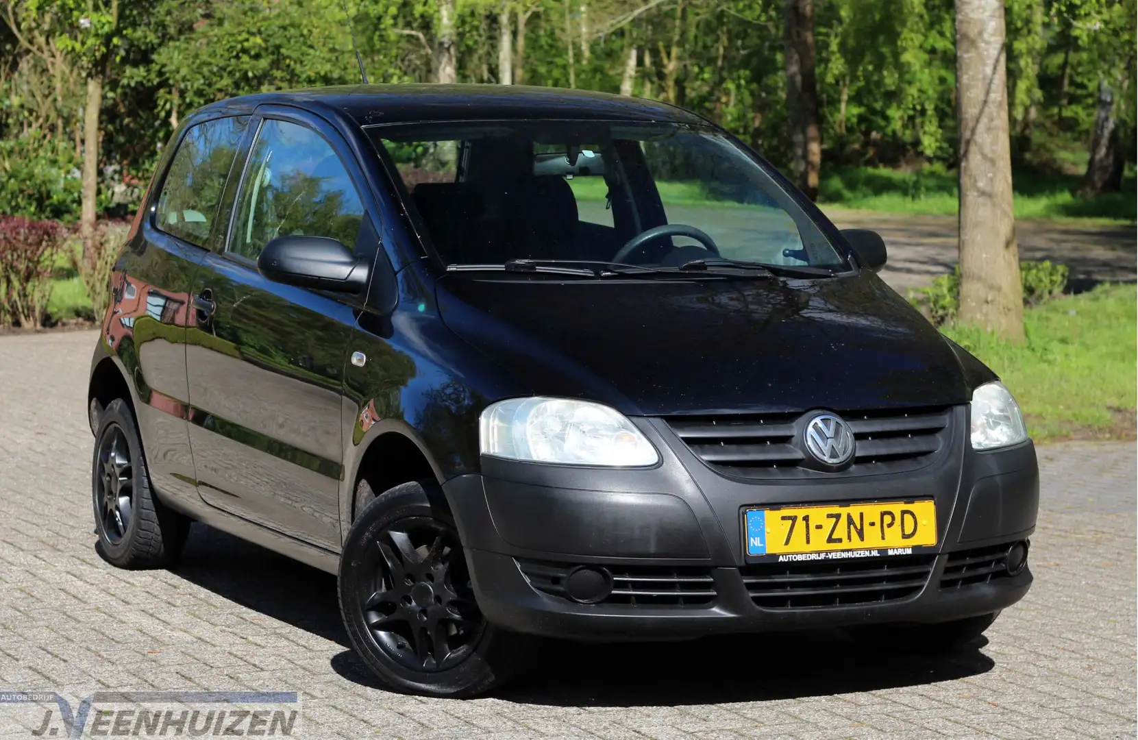 Volkswagen Fox 1.2 Trendline | 2008 | Nwe APK | Zwart - 1