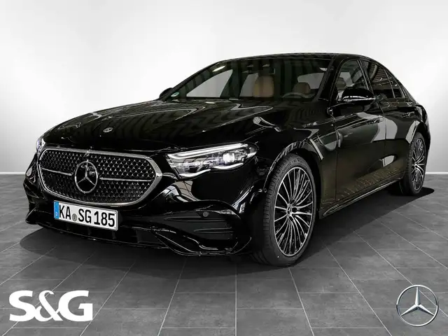 Mercedes-Benz E 450 4M AMG Leder Braun+360°+DIG-LED+Pano+Night