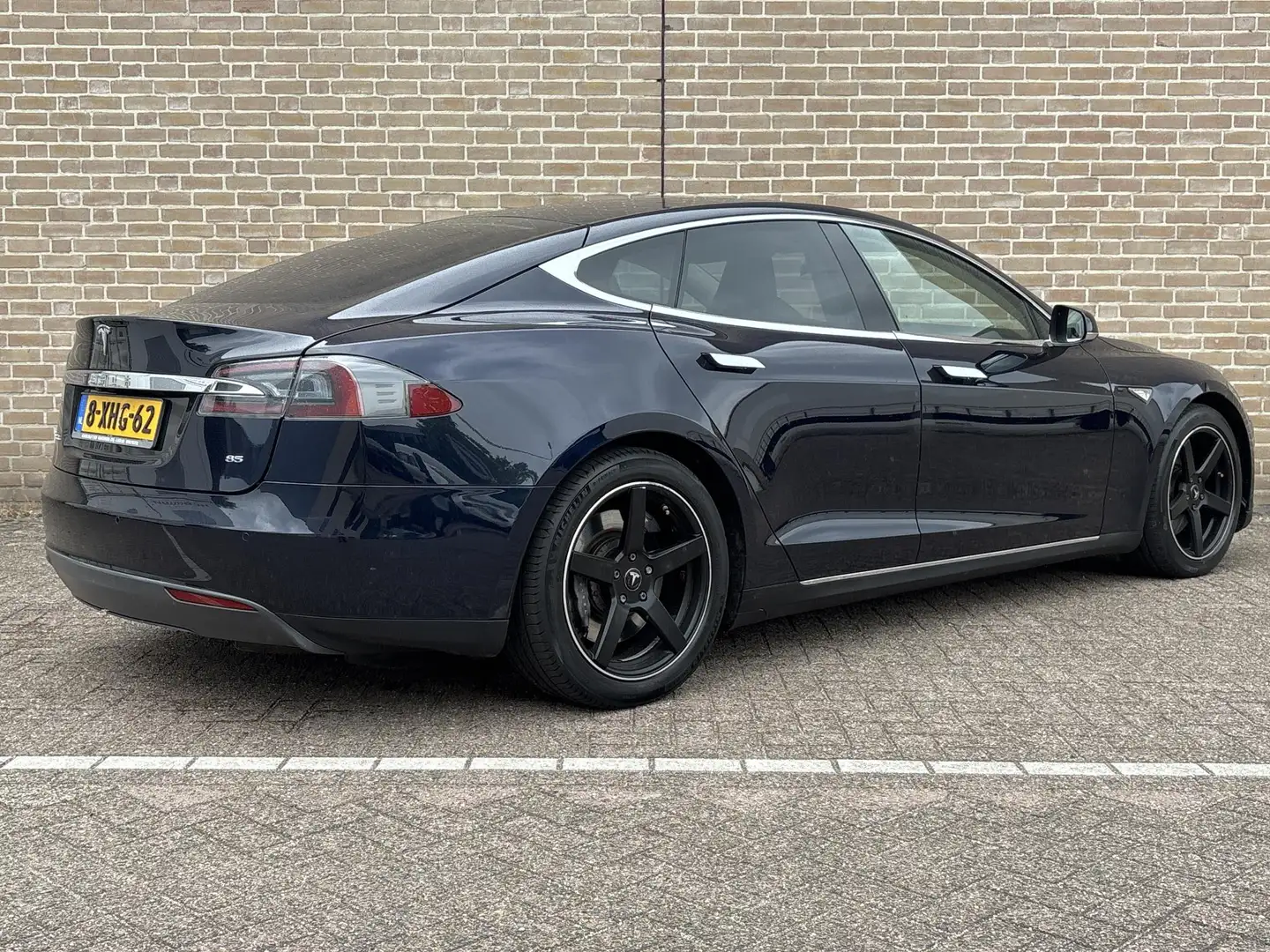 Tesla Model S 85 Base | Nappa Leder | Luchtvering | Climate | Cr Bleu - 2